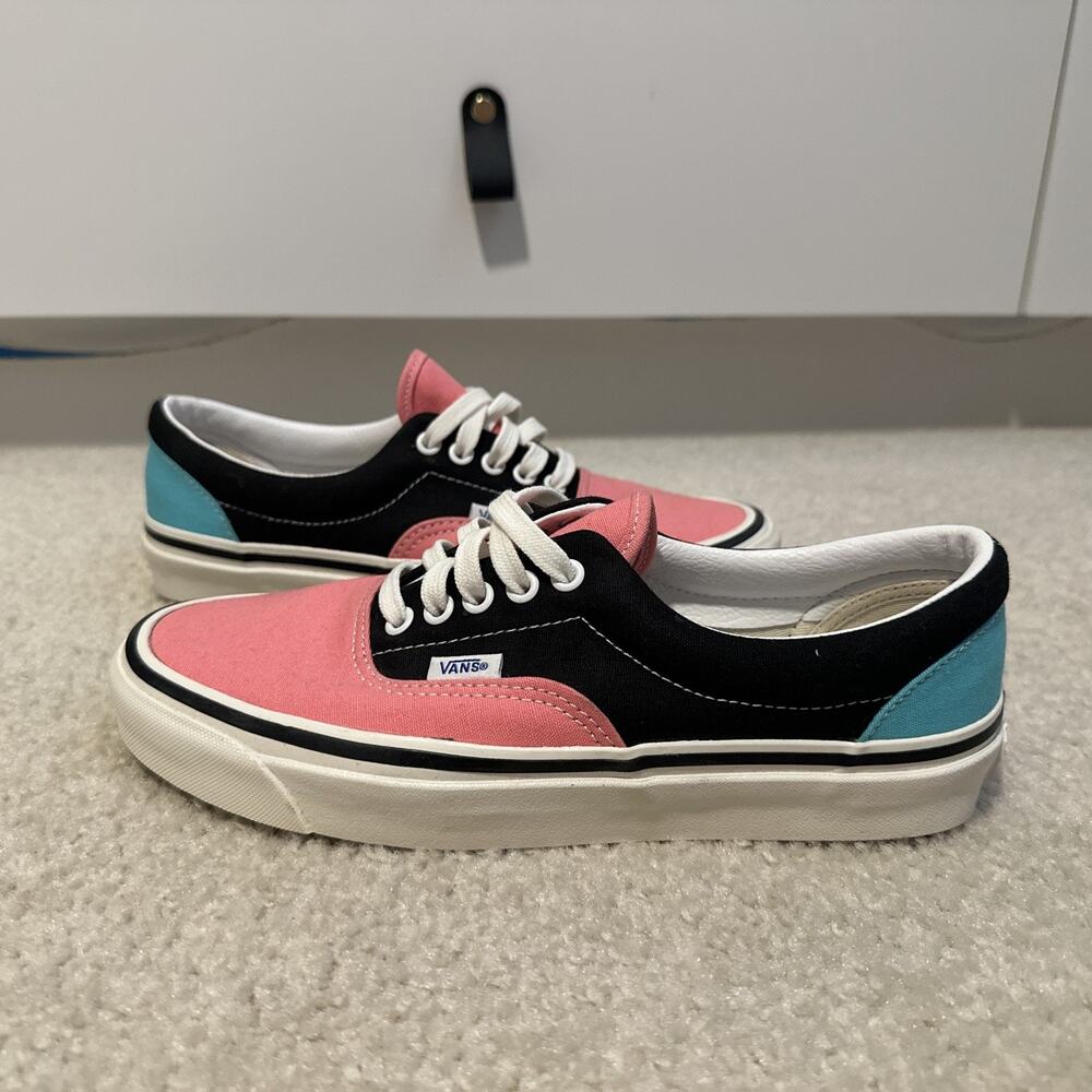 AUTHENTIC VANS STYLE 95 PINK BLUE SNEAKERS 507452 SZ 7.5